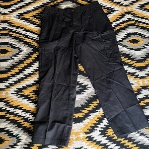 Casual Joe black cargo pants size W 38 inseam S